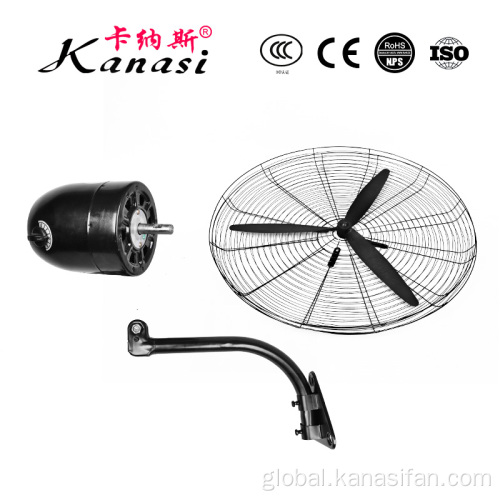 China Industrial Oscillating Metal Wall Mounted Cooling Fan Manufactory